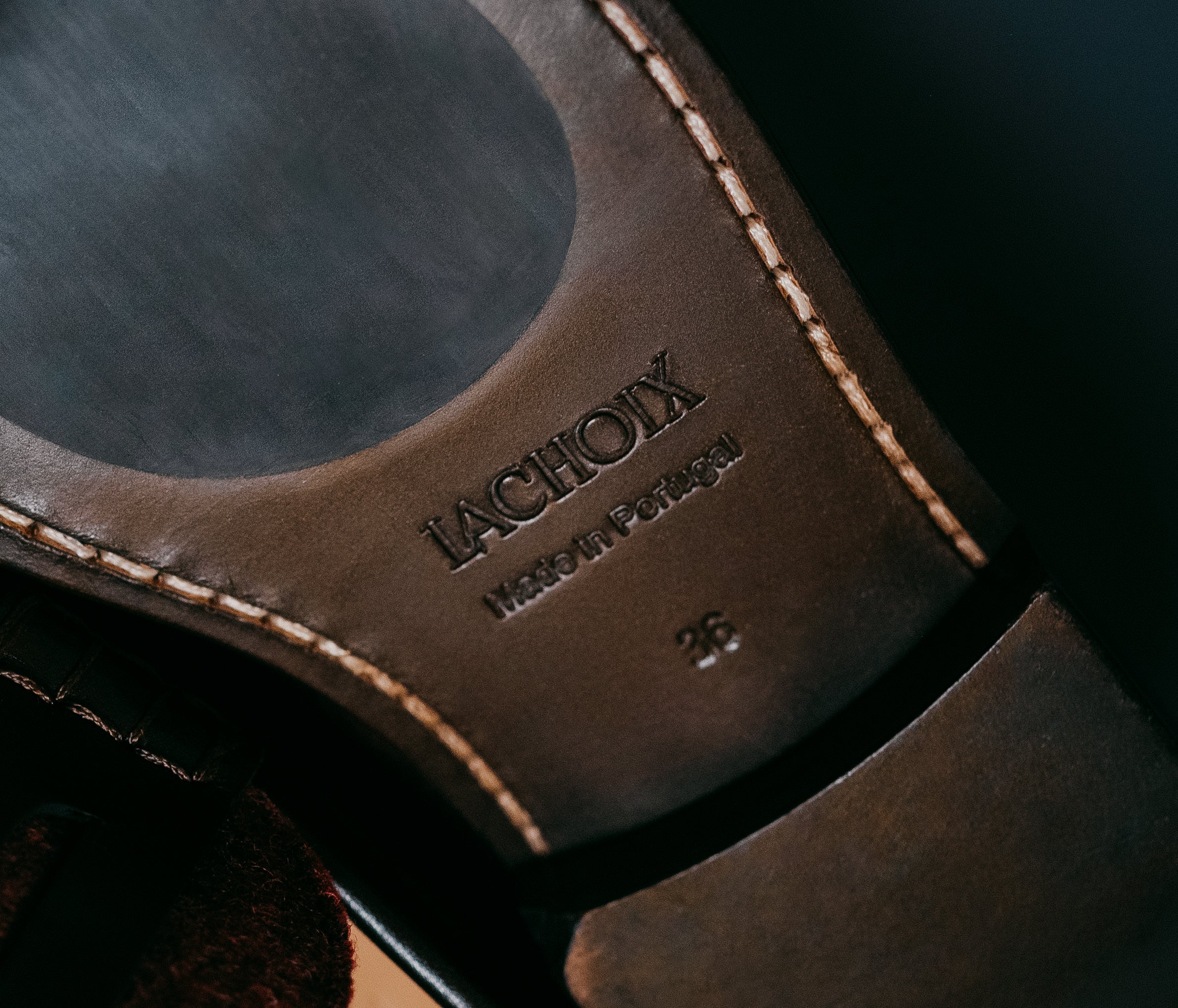 Penny Loafer Burel Onyx Green - Lachoix