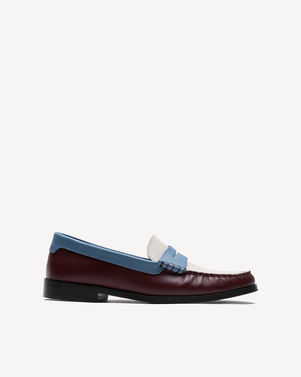 The Three Shades Loafer Burgundy – Lachoix