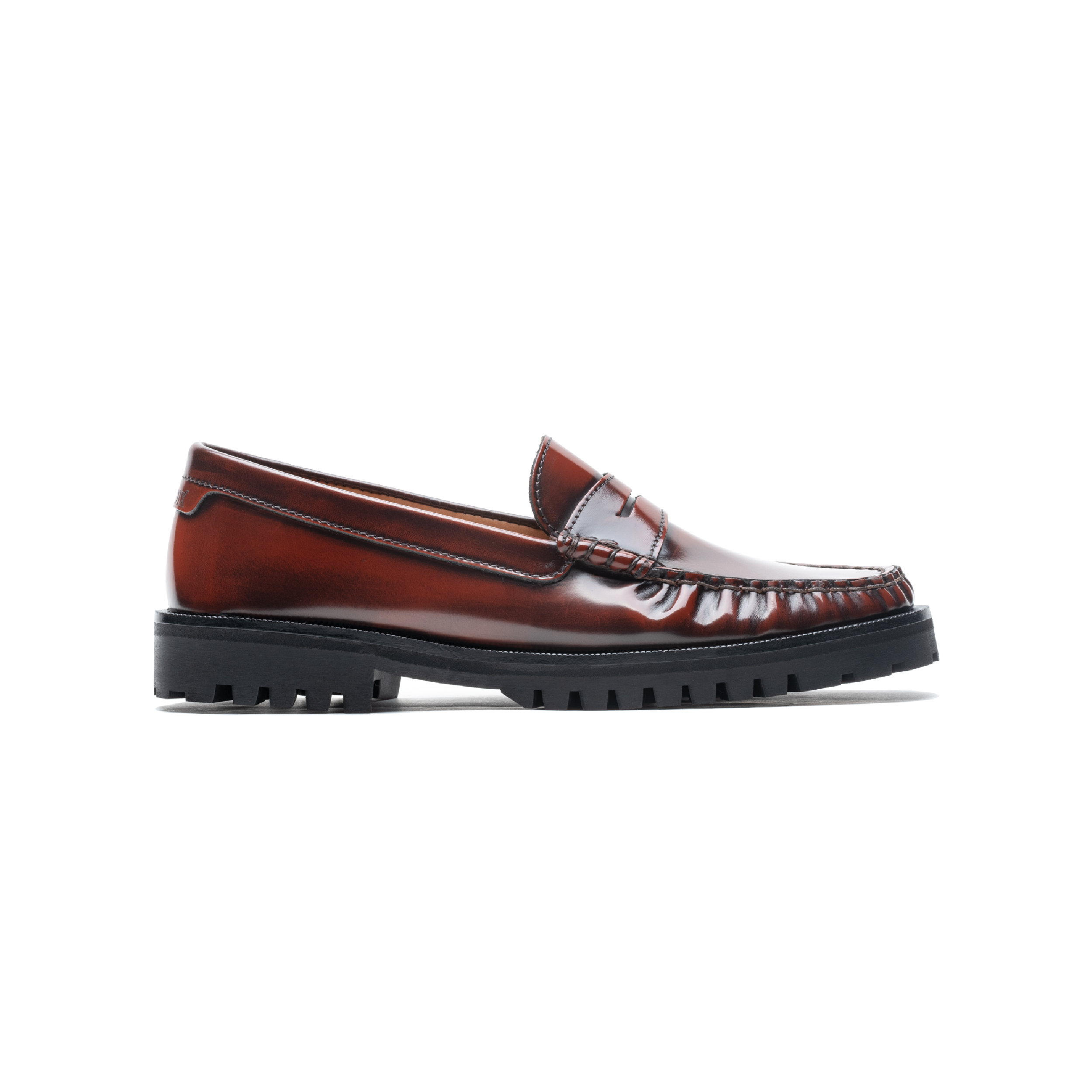 Bordeaux Penny Chunky Loafer - Lachoix