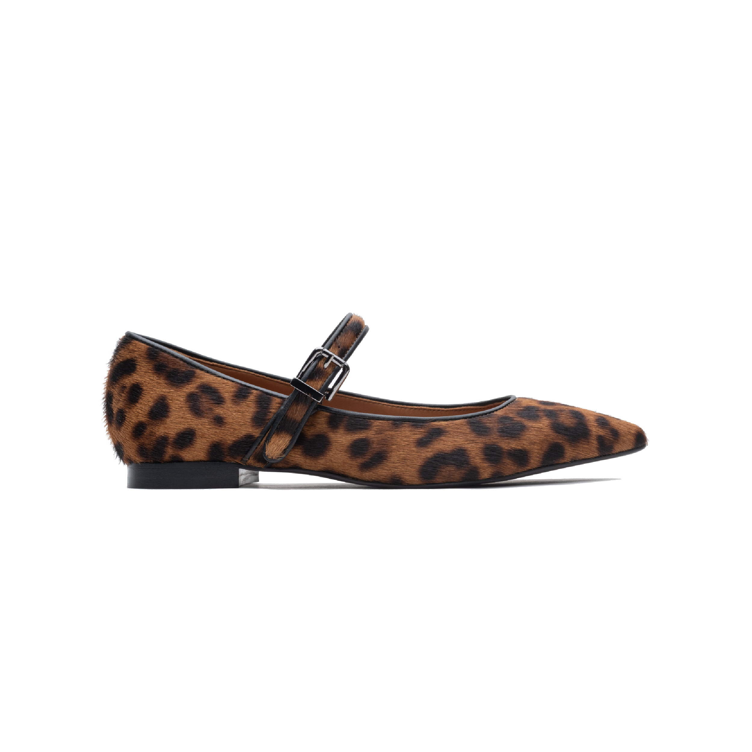 Leopard top mary janes