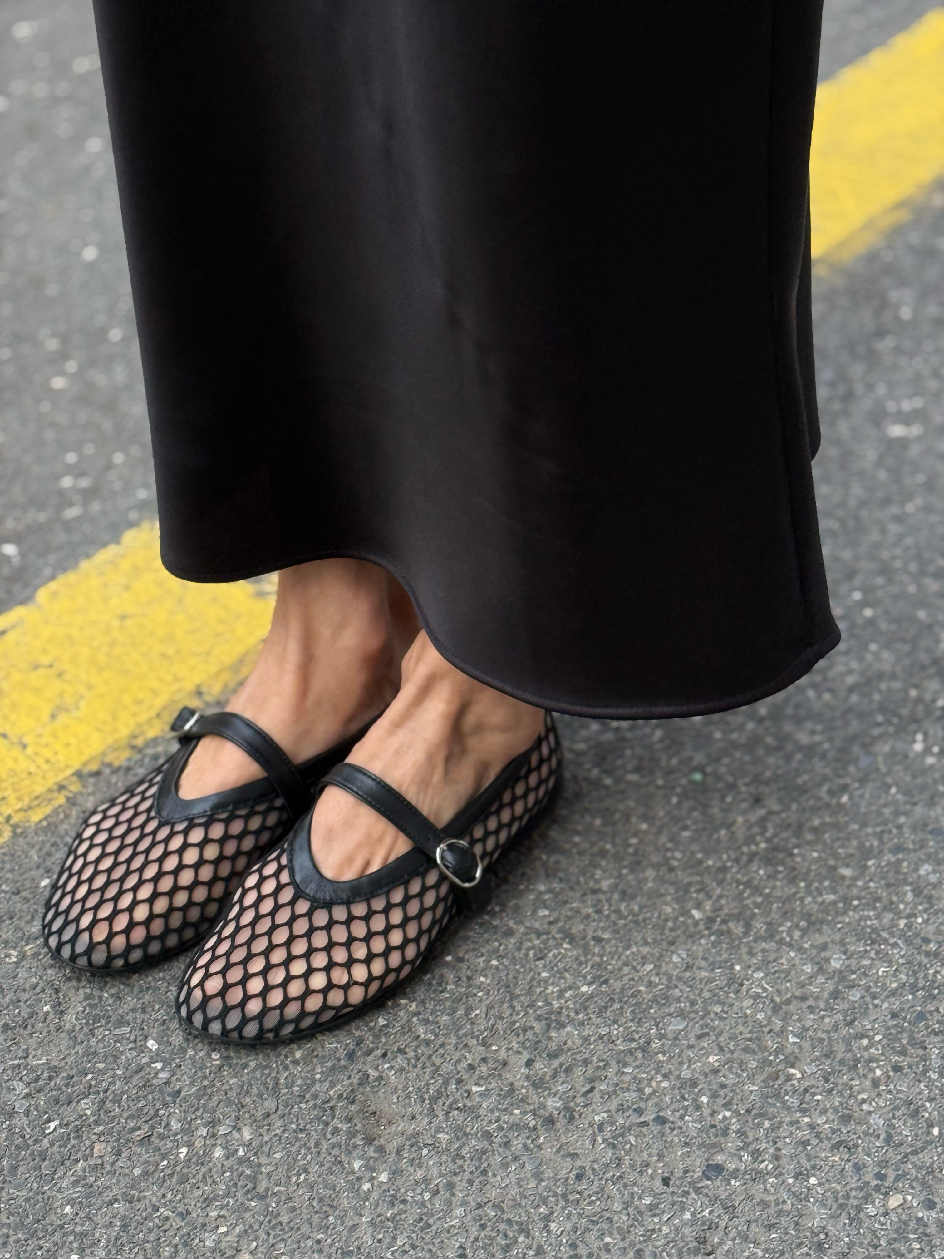 Mesh Ballet Flats