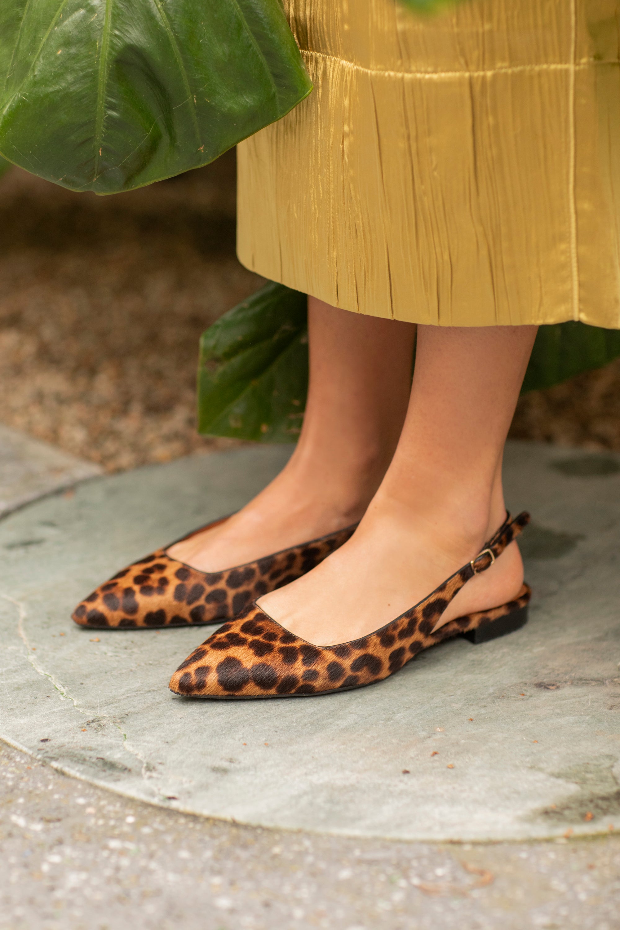 Jackie Slingback Leopard – Lachoix