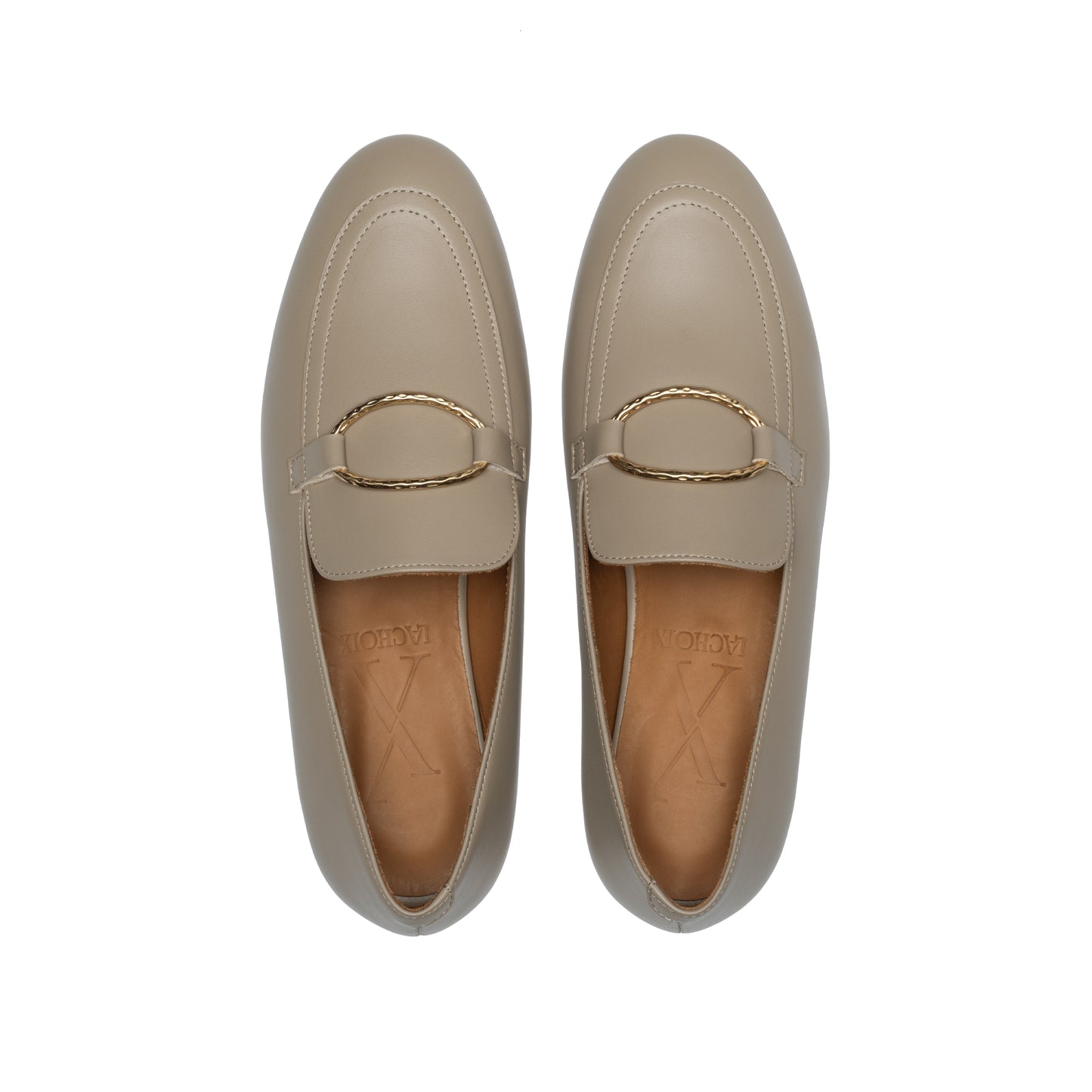 Tomboy Chic Loafer Taupe 