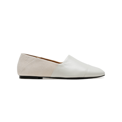 Cotton Slip-on Leather and Suede