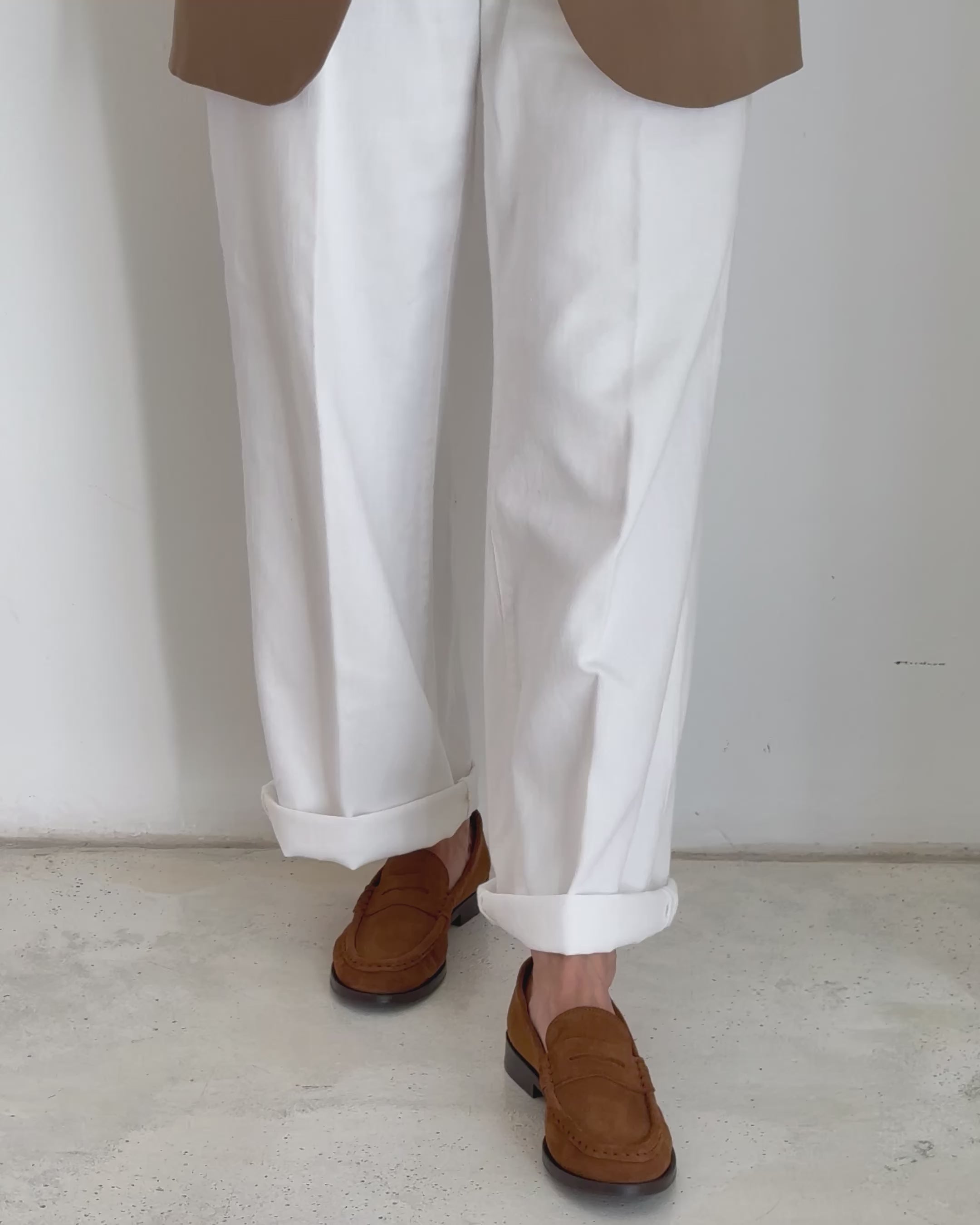 Freddie Mocha Suede Penny Loafer – Lachoix
