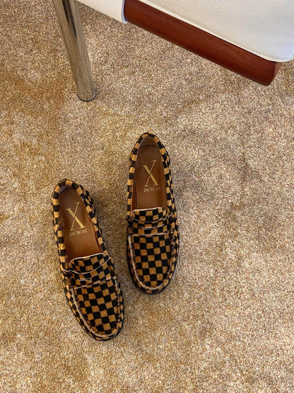 Chess Penny Chunky Loafers